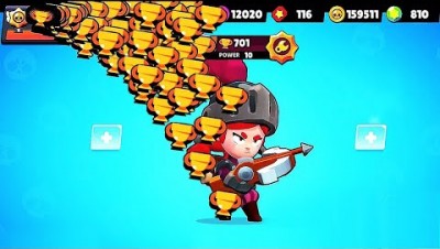 NEW JESSIE = WIN? 700+ TROPHIES! // BrawlStars