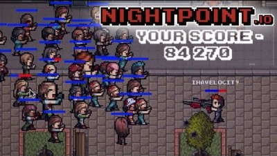 NEW ZOMBIE SHOOTER .IO GAME!! 85k Highscore || Nightpoint.io