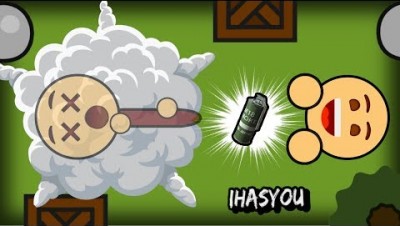 NINJA SNEAK ATTACK!! SMOKE GRENADE FINAL KILL // SURVIV.IO 10 KILLS GAMEPLAY with Dual Pistols!!