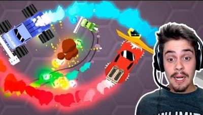 NitroDrift.io - SLITHERIO DE CARROS (RECORDE) ‹ AbooT ›