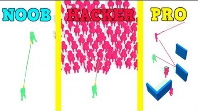 NOOB VS PRO VS HACKER in Shootout 3D