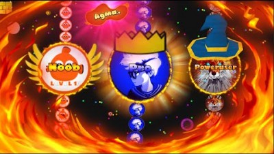 Noob VS Pro VS Poweruser in Agma.io