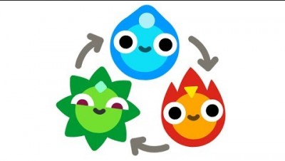 НОВАЯ ИО ИГРА! ВОДА vs ОГОНЬ vs ЗЕМЛЯ - Tribs.io