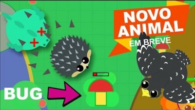 NOVO ANIMAL E BUG DO PORCO ESPINHO - Mope.io