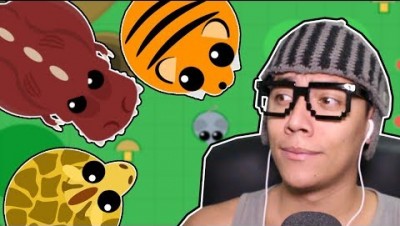 NOVOS ANIMAIS GIRAFA, TIGRE E T-Rex - Mope.io