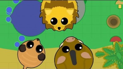 O NOVO REI LEÃO - Mope.io