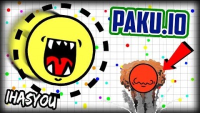 PAKU.IO BIGGEST MOUTH!! // BEST TACTICS AND TEAMING paku.io   - iHASYOU