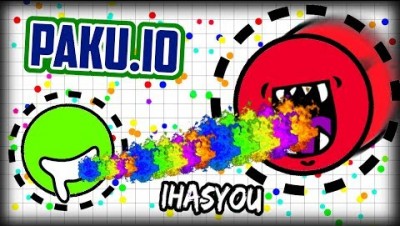 PAKU.IO NEW UPDATE -  FIRING MASS! // HIGHSCORE TEAMING AND HOW TO DOMINATE  paku.io   - iHASYOU
