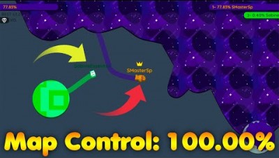 Paper.io 2 Map Control: 100.00% [Battle] 