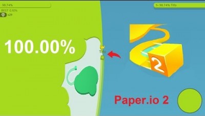 Paper.io 2 Teams Map Control: 100.00% 