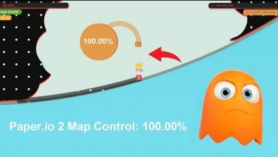 Paper.io 2 Map Control: 100.00% [Cyber Punk] 