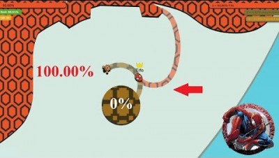 Paper.io 3 Map Control: 100.00% [Spiderman]