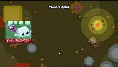 первый раз играю в Starve.io