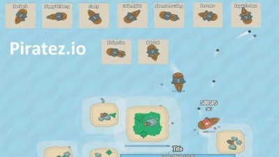 Piratez.io All Ships (New .io Game)