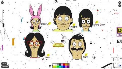 [Pixelcanvas.io] AWSOME CREATIONS! #4 (Bob's Burgers rule 34)