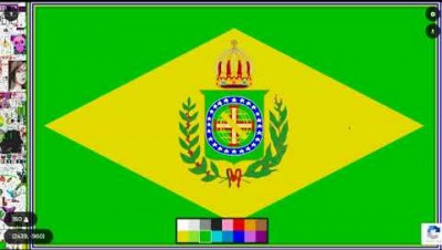 PixelCanvas io - Brasil Imperial e França definitivamente terminadas