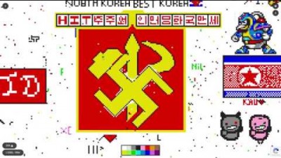 [Pixelcanvas.io] North Korean Communists get taken over by Nazis (+Other creations)