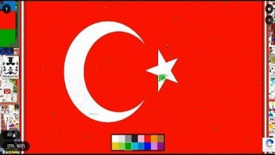 PixelCanvas.io - TURQUIA MAIS UMA VEZ EM APUROS???