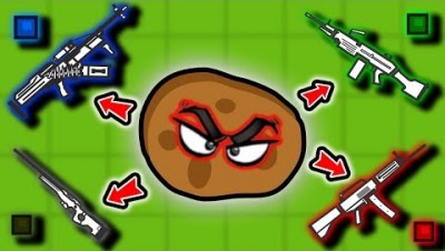 POTATO MASTER VS RAREST WEAPONS! | Surviv.io Potato Update Highlights & Funny Moments
