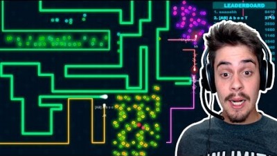 Powerline.io - MINHOCAS ELÉTRICAS (Slither.io + Brutal.io) ‹ AbooT ›