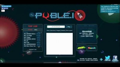PUBLE.IO FOGUETES AGARRANDO FOGUETES.
