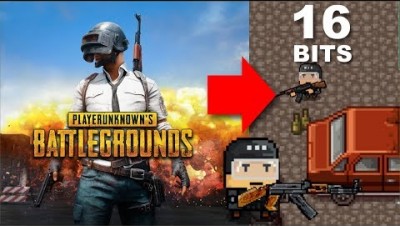 PUGB - BATTLEGROUNDS EM 16 BITS - Bruh.io - Gameplay #1