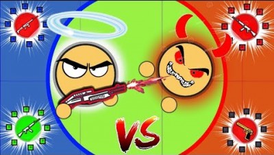 SAIGA vs SAIGA - Surviv.io Final Circle Battle Royale Highlights & Streaming Squads With Fans!