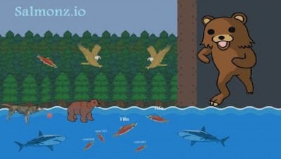Salmonz.io All Stages (New .io Game)