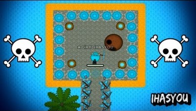 SECRET LAVA BASE IN THE OCEAN!! Doomed2.io Best Base Ever Build Guide & Insane Defence Gameplay!