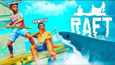 SHARK SURVIVAL SIMULATOR - RAFT SURVIVAL w/ Tewtiy #2