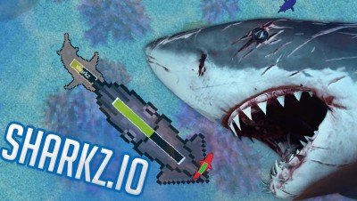 Sharkz.io - Becoming King of the Deep! - Shark Combat Game - Sharkz.io Gameplay Highlights
