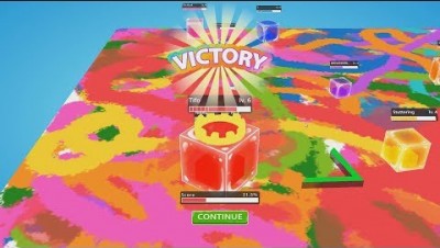 Slimes.io All the Big Colorful Cubes (New .io Game)