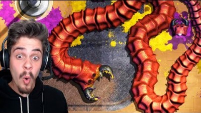 SLITHER COM VERMES CARNÍVOROS - Finalmente Zerei (INSATIA GAMEPLAY) ‹ AbooT ›