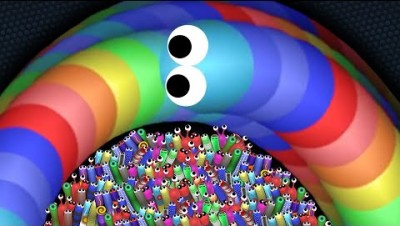 EATING BIGGEST SLITHER.IO SNAKES Destroying HUGE Snakes in Slitherio