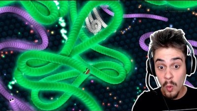 Slither.io - A NOVA MINHOCA DO JOGO ! ( Slither New Snake) 