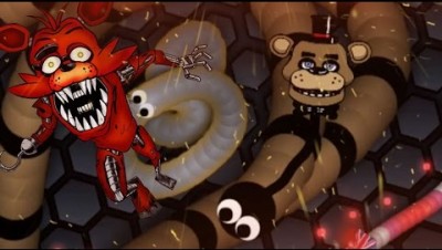 Slither.io МИШКА ФРЕДДИ НОВЫЙ СКИН | FIVE NIGHTS AT FREDDY'S SKIN IN SLITHERIO