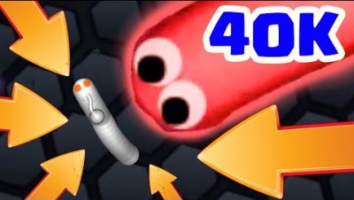 SLITHER.IO TAKEDOWN 40K+ GAMEPLAY - Slitherio Best Moments Montage