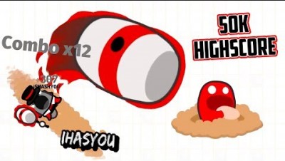 SMASHERS.IO 50K SCORE WORLD RECORD!!! Mega Hammer Destroys The Server! New .io game!