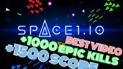 SPACE1.IO +1500 SCORE // +1000 EPIC KİLLS // VERY EPIC AND BRUTAL GAMEPLAY !!