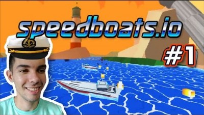 Speedboats.io - O BARCO TA PEGANDO FOGO! - Gameplay #1