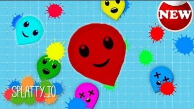 Splatty.io - New IO GAME / Balloon Paint Epic Fight Battle / Cutest Balloon - splatty.io gameplay