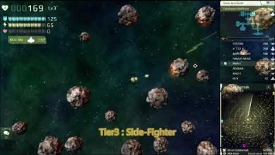 Side fighter & odyssey(blue team)-Starblast.io