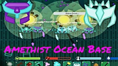 Starve.io Crafting Amethyst Ocean Base And Multiple Dragon Gear Items
