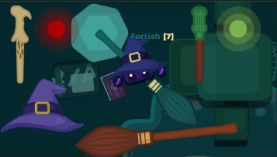 Starve.io - Halloween Update - Becomming a Wizard !