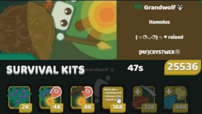 Starve.io HOW TO BUILD A BASE WITH A TOTEM AND GET RESOURCES BACK