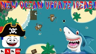 STARVE.IO NEW OCEAN UPDATE IDEAS - STARVE.IO THE MOVIE #4 - Filme de Starve.io # 4 - STARVE.IO  KAKO
