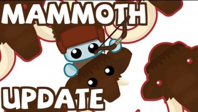 Starve.io New Winter Update - Mammoth, Bow & Fur Hat