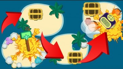 Starve.io SUPER TREASURE HUNTING on 4 COOL ISLANDS!!