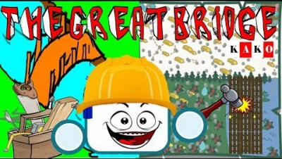 STARVE.IO THE GREAT BRIDGE  /1K BRIDGE STARVE.IO - STARVE.IO A GRANDE PONTE - Великий мост - KAKO YT