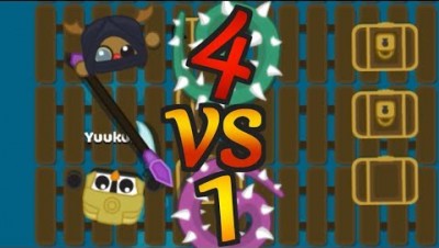 Starve.io - Yuukun vs NB Clan // I Want to Build a Base on the Sea...